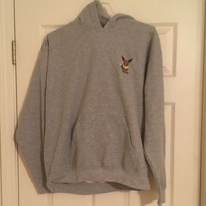 Eevee Grey Hoodie Sweater